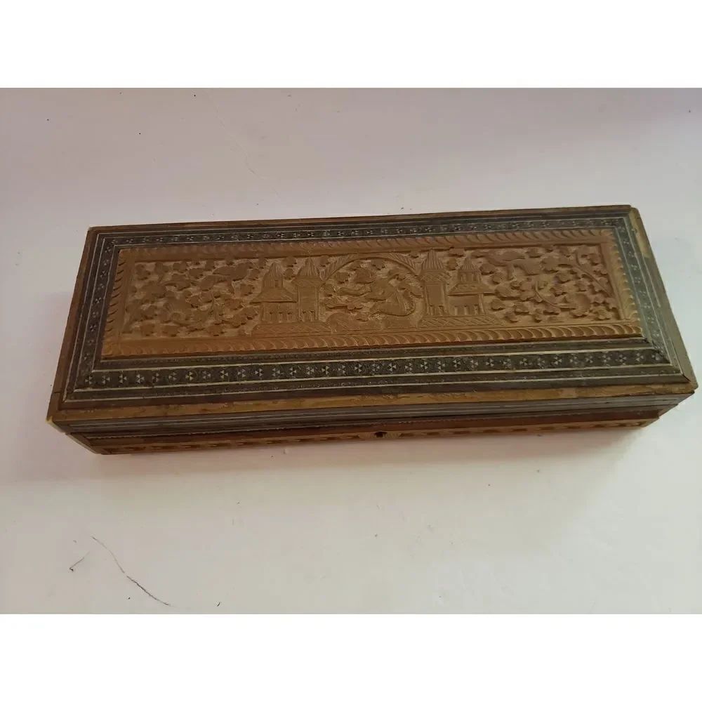 Wooden Inlay Box - Picture 3 of 15
